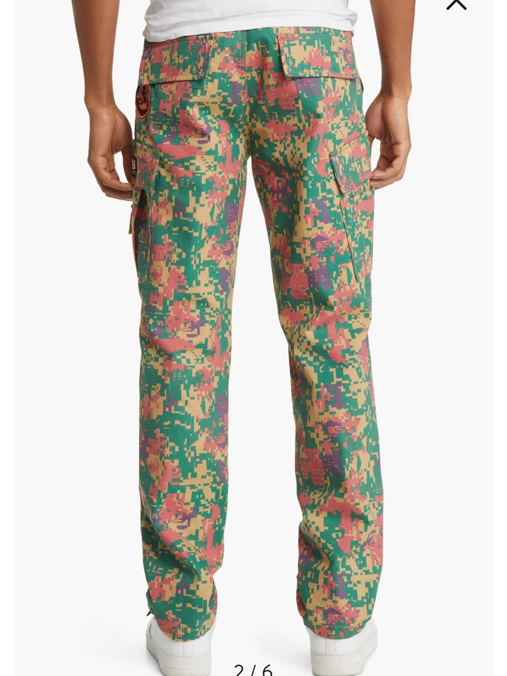 Billionaire Boys Club Men's Digital Camo Cargo Pants - Green Multi